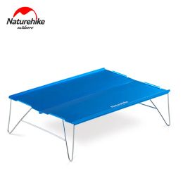 Furnishings Naturehike Outdoor Super Portable Aluminum Alloy Folding Table Outdoor Mountaineering Camping Mini Picnic Table