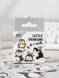 46pcs / box Cute penguin, Kawaii stickers suitable for decorative stickers DIY diary notebook Scrapbook Children's toy stickers