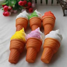 Kitchens Play Food Jumbo 10cm Ice Cream Cone Slow Rising Kids Toy Soft Phone Hanging Decor 2443