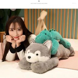 Pillow 50-70cm Cute Giant Long Panda Bear Plush Soft Sleeping Stuffed Animal Toy Cartoon Kawaii Dolls Girls Kids Birthday Gifts