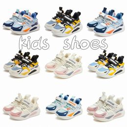 boys girls children Trendy kids shoes sneakers casual Black Sky Blue pink white shoes sizes 27-38 o9Jh#