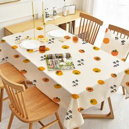 Table Cloth 20008 Household Waterproof And Oil Proof Grid Tablecloth Wash Free PVC Rectangular Dining Mat Square Coffee