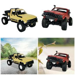 1:16 Scale 4 Truck DIY RC Car Truck Four Wheel Drive Pickup Truck for WPL C14 Toy Car Boy Adults Gifts Off Road Vehicle Assemble