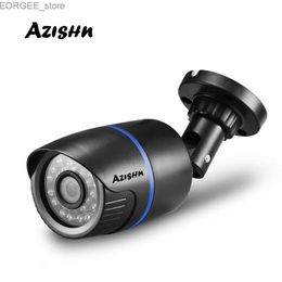 Other CCTV Cameras AZISHN H.265/H.264 FULL HD 1080P 2.0 Megapixel Security IP Camera 24IR LEDS ABS Plastic Outdoor Camera IP 1080P DC 12V/48V PoE Y240403