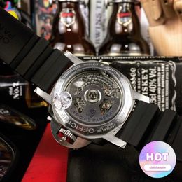 Designer Watch Watches для мужского механического автоматического движения сапфировое зеркало 47 -мм резиновые часы Sport 5F50 Weng