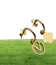Women Earrings Designer Hoop Earrings Fashion Ear Ring Brands Gold Jewellery Luxurys Earring Letters L Stud Heanpok Whole New 221470036