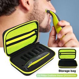 Philips One Blade Men Electric Shaver Carrying Case Shockproof Hard Travel Storage Bag Razor Holder