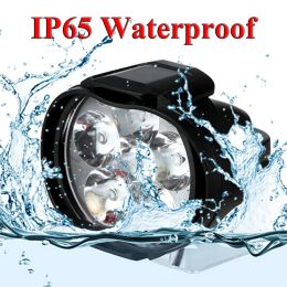 2PCS Motorcycle Waterproof Auxiliary Headlight 12V Moto LED Spotlight Lamp Auxiliary Headlight Moto Equipments Accessories