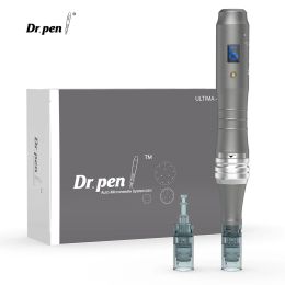 Machine Original Wireless Dr Pen Ultima M8 Professional Microneedling Pen with 2pcs Tattoo Needle Cartridges Derma Pen Beauty Hine