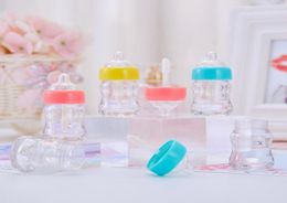 6ml Milk Baby Bottle Plastic Lipgloss Empty Tube Cosmetic Novelty Nipple Lip Gloss Packaging Container Ship1510536