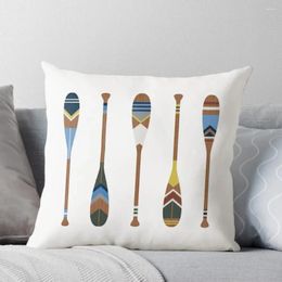 Pillow Painted Oars Throw Luxury Home Accessories S