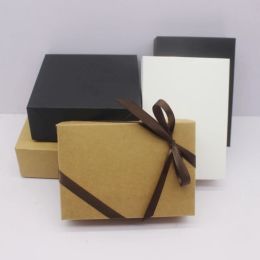 10pcs 13.5x5x3.7cm 12x12x4.5cm white/leather/black gift box, candy gift packaging box