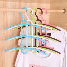 2024 3 Layers Fish Bone Shaped Plastic Cloth Hanger Hook Clothes Holder Drying Rack Clothing Organiser Space Saver Non-slip Hangers for fish