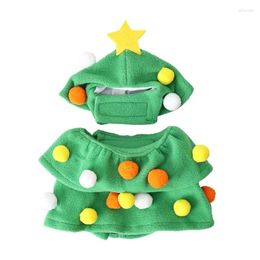 Cat Costumes Dogs Cosplay Costume Pet Christmas Tree Clothes Party Accessories Kitten