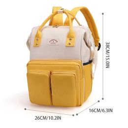 A Large-capacity Mother And Baby Bag Lightweight Multifunctional Mommy Bag Portable Out Waterproof Handbag Women's Backpack