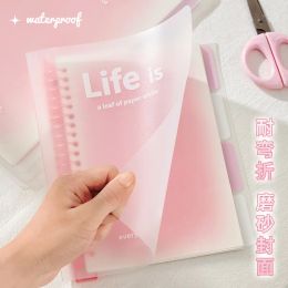 Notebooks Gradient Binder B5 A5 Notebook High School Student INS Simple and Cute Notebook Horizontal Line Diary Notebook Back To School