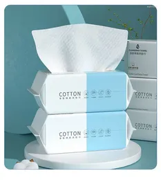 Towel 30/60PC Natural Disposable Face Travel Facial Cleansing Wet And Dry Makeup Remover Pearl Cotton Soft Nonwoven