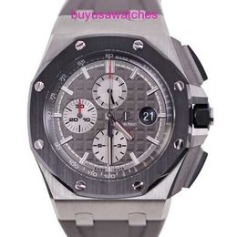 AP Casual Wrist Watch Epic Royal Oak Offshore Series 26400 Mens Precision Steel Chronograph Automatic Machinery Swiss Famous Watch Luxury Sports Watch