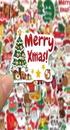 50 PCS Mixed skateboard Stickers Christmas Vibes Gift Guide For Children Car Laptop Fridge Helmet Pad Bicycle Bike Motorcycle PS4 5808099