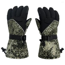 Cycling Gloves Electric Heated Touch Screen Thermal Fast Heating Adjustable For Winter Outdoor Hiking