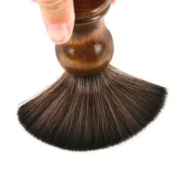 new 2024 2023 Hair Men's Shaving Brush Barber Salon Men Facial Beard Cleaning Appliance Shave Tool Razor Brush with Wood Handle 1. For Hair