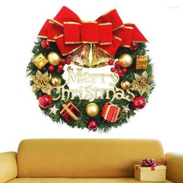 Decorative Flowers Christmas Wreath Artificial Garland For Door Autumn Decoration Living