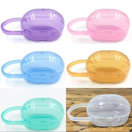 Ellipsoid Case Pacifier Holder Solid Colour Handle Appease Nipple Box Storage Portable Baby Supplie Container 0 55xt K23354856