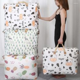 Storage Bags Large Capacity Moving Clothes Quilt Blanket Luggage Packing Package Zipper Tote Home Organizer