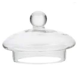 Dinnerware Sets Teapot Lid Replaceable For Pitcher Glass Replacement Kettle Cover Round Supplies Clear