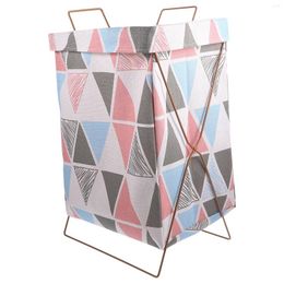 Storage Bags Hampers Laundry Folding Basket Foldable Bag Home Small Dirty Clothes Organiser Household Child