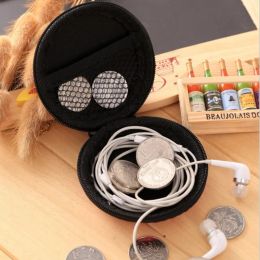 Earphone Wire Organizer Box Coin Purse Headphone USB Cable Protective Case Headset Pack Storage Box Wallet Pouch Bag Container