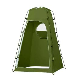 Shelters Camping Shower Tent 1.3*1.3*2.1m/4.3*4.3*6.9ft Outdoor Toilet Tent with Removable Bottom Portable Privacy Shelter Shade Tent