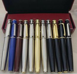 High Quality Writing Signature Pen Office School Supplies Roller Ball Pens With Cute Blue Or Red Stone Top For Student Gift9426639