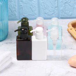 Storage Bottles 5pcs Shampoo Shower Gel Plastic Hand Sanitizer Pump Container Liquid Soap Dispenser Foaming Bottle