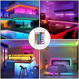 3535 5V LED Light Strip 5-15m RGB Flexible Tape Mini Control Dimmable Christmas Tree DIY Light for Home Room Decor TV BackLight