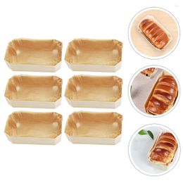 Dinnerware 6 Pcs Bread Pan Toast Box Pans Non-stick Plates Baking Bakeware Useful Trays Multipurpose Moulds Cake