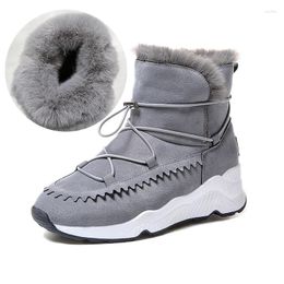 Walking Shoes 2024 Women's Wlaking High-top Snow Boots Outdoor Sports Cotton Sneaker For Women Young Girl Size EU35-39