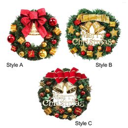 Decorative Flowers Artificial Christmas Wreath For Front Door Wedding El Office