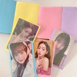 Macaro Color 10pcs/pack Kpop Toploader Card Bag Photocard Sleeves Idol Photo Cards Protective Storage Bag