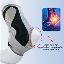 QMWWMQ 1Pcs Ankle Brace for Women and men, Ankle Brace for Sprained Ankle, Ankle Support Brace with Bionic J-shaped Support