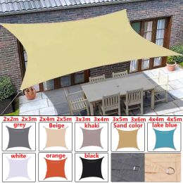 Shelters 420D waterproof awning Shade sail for outdoor garden beach camping patio swimming pool awning tent sunshade.