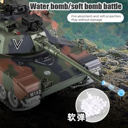 1/18 57Cm Rc Tank Remote Control War Tanks with Shooting Radio Controlled Car Military Truck Model for Boys Children Kids Gifts
