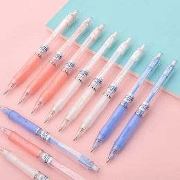 Pencils 12/24/36pcs 0.5mm Candy Color Mechanical Pencil Cute Automatic Pencils With Eraser Student Writing School Supplies Stationery