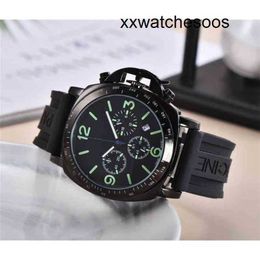 Top Clone Men Sports Watch Panerais Luminor Automatic Movement Top Brand Watch Men Waterproof Silicone Wristwatch Relogio