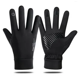Cycling Gloves Warm Snow Touch Screen Accessible Comfortable Kit For Outdoor Fishing Trip Dating Shopping
