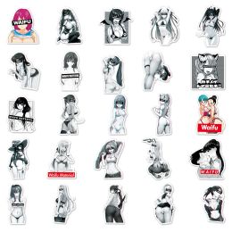 10/30/50/101PCS Waifu Girl Sexy Stickers Hentai Adult Anime Decals DIY for Laptop Phone Luggage Skateboard Car Sticker Toys Gift