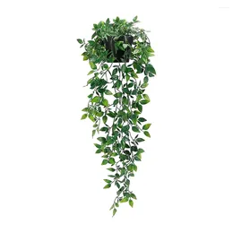 Decorative Flowers Green Realistic Appearance ABS Eco-Friendly Plant For Home Decoration Balcony Shapable Wide Application Low Maintenance