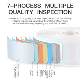 Niimbot D11 D110 D101 Label paper Waterproof Anti-Oil Tear-Resistant Price Label Pure Scratch-Resistant for Supermarket