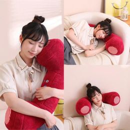 Pillow Telephone Throw Plush Stuffeds Toy Decorative Office Bed S E9LD