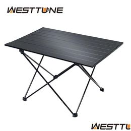 Gear Storage And Maintenance Furnishings Portable Cam Folding Table Outdoor Aluminium Alloy Furniture Travel Tables For Garden Party P Ot1Dk